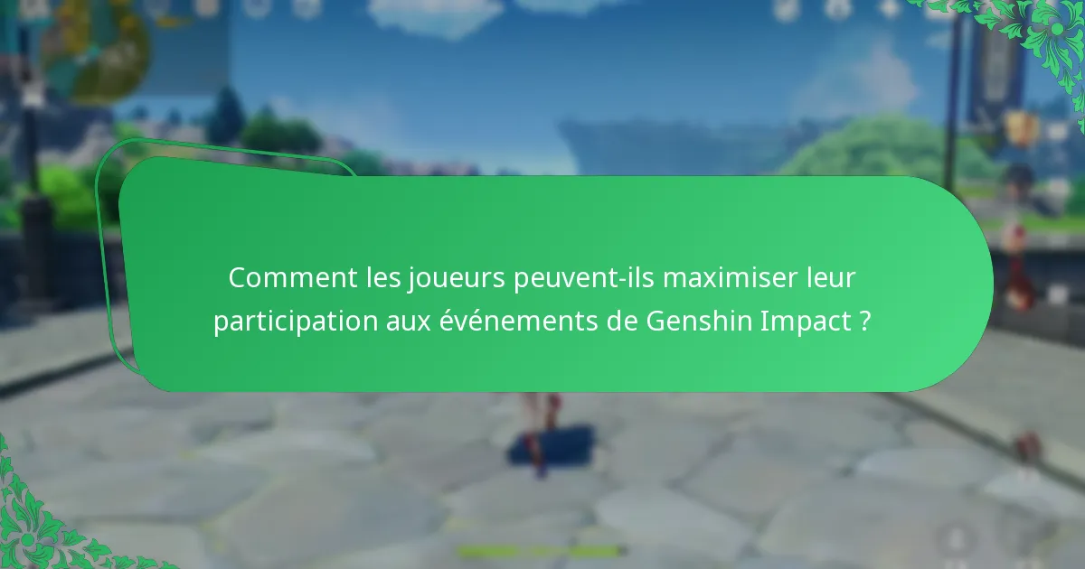 Quelles récompenses ont été offertes lors des événements passés de Genshin Impact ?