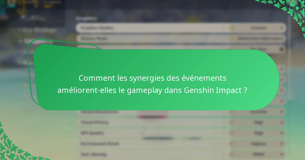 Comment les récompenses des événements interagissent-elles avec d’autres éléments du jeu ?