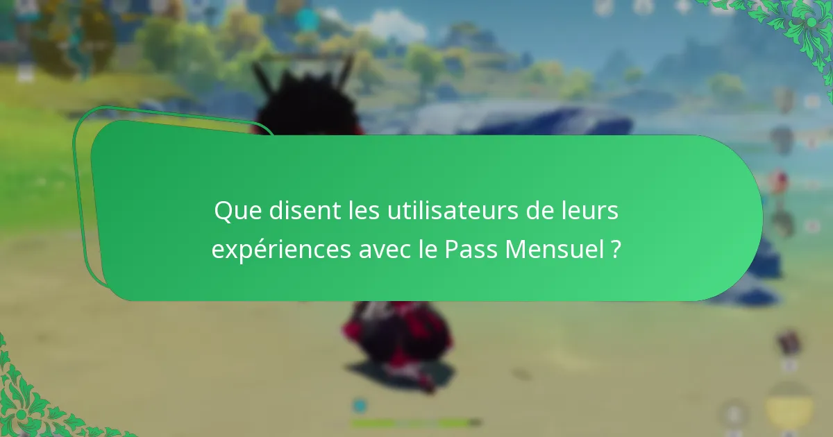 Comment le Pass Mensuel de Genshin Impact se compare-t-il à d’autres passes ?