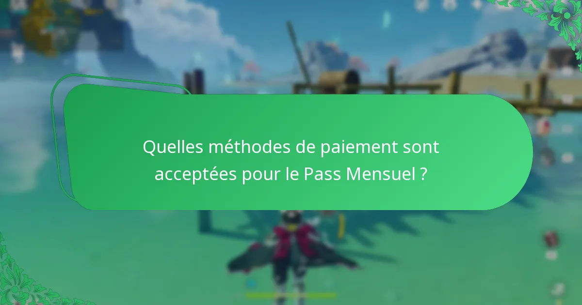 Quelles sont les options d’annulation pour le Pass Mensuel ?